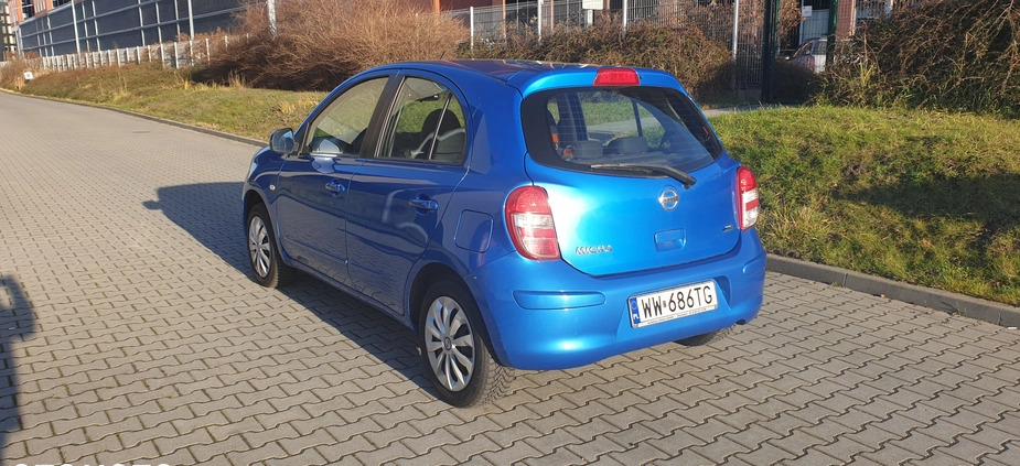Nissan Micra cena 17900 przebieg: 152000, rok produkcji 2012 z Warszawa małe 67